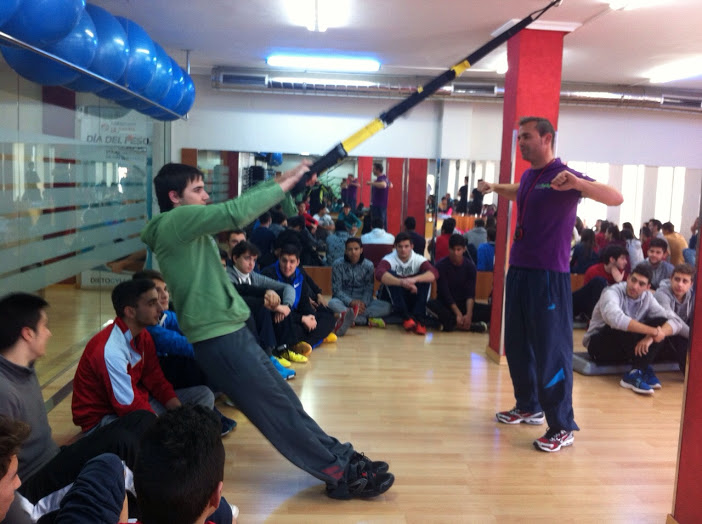 Actividades en el Gimnasio La Aceña